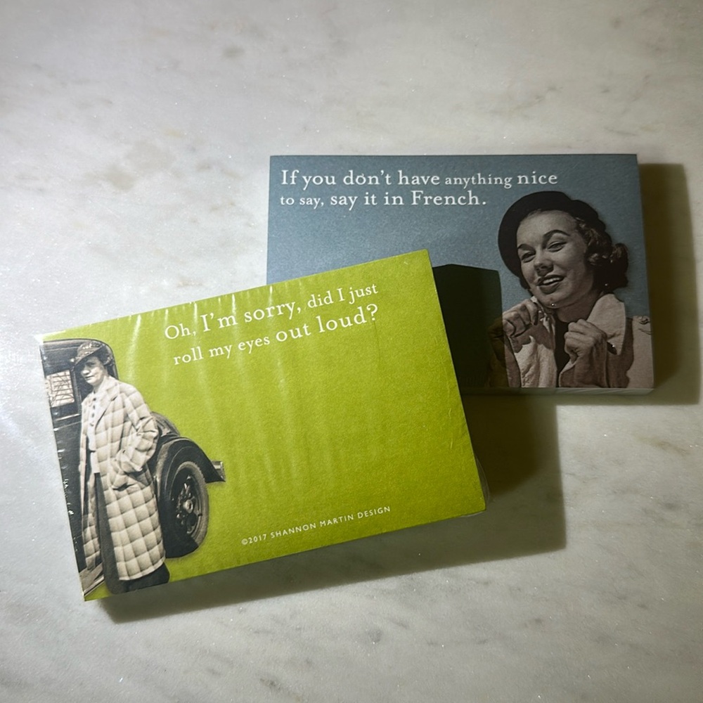 Sticky Notes | Shannon Martin Design- 2 with 75 sheets each